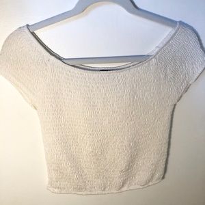 Brandy Melville white crop top!